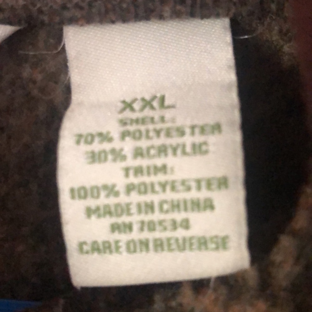 Orvis Brown Herringbone Pullover Jacket - image 7